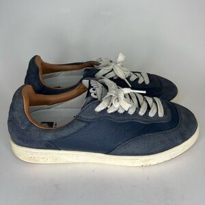 Last Resort AB CM001 Shoes Lace Up Casual Sneakers Women Size 42.5 US 11 Blue